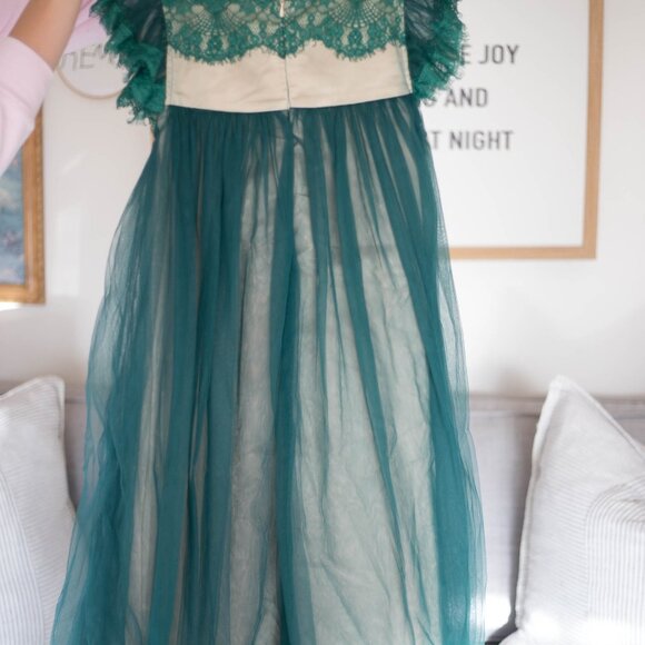 Trish Scully Green Dress (size 14 runs small) - Picture 5 of 5